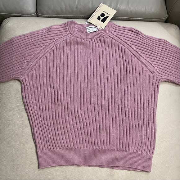 NWT - Frank & Oak Women’s Crewneck Ribbed Knit Sweater - Size M - Picture 4 of 8